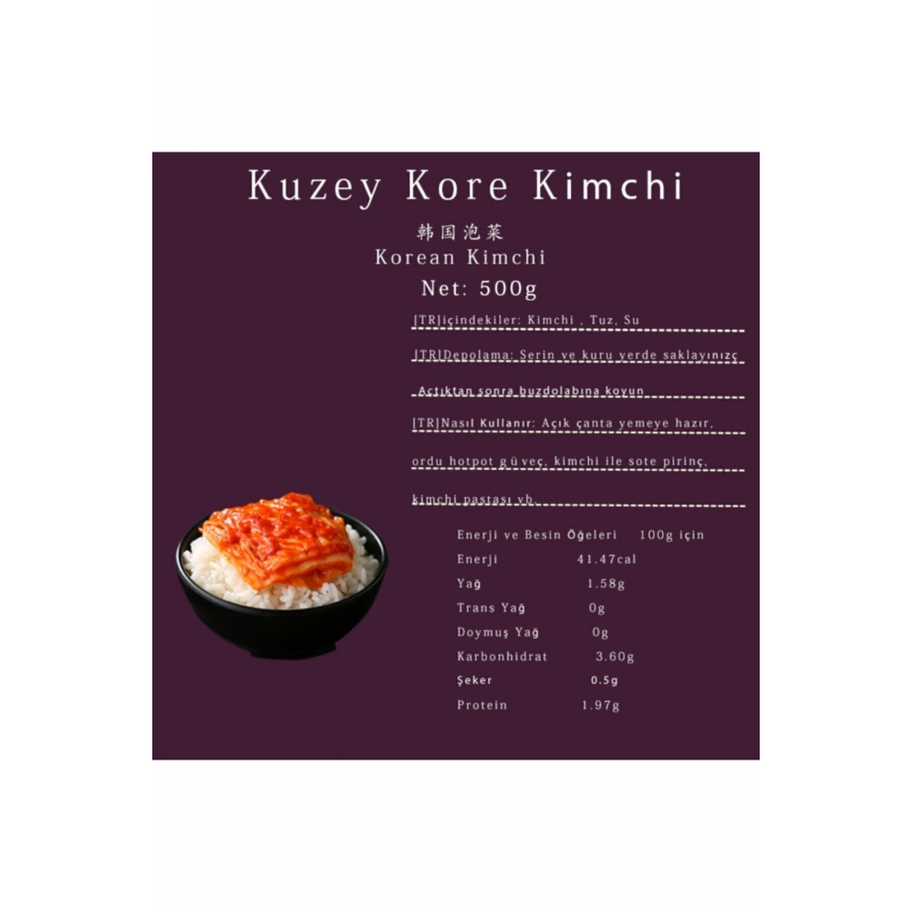 Kimchi Turşusu 500g