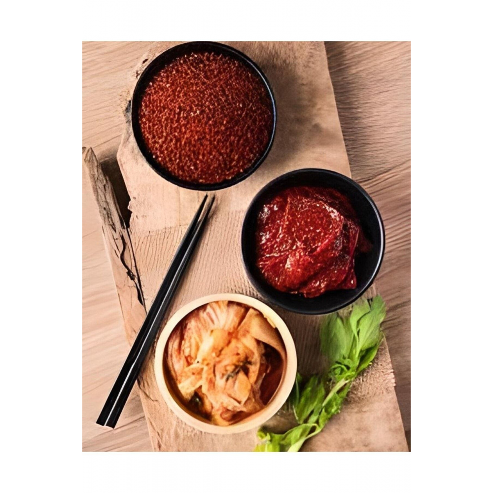Tteokbokki Kore Pirinç Keki 1 kg + Gochujang 500gr Pirinçli Kırmızı Biber Ezmesi Seti