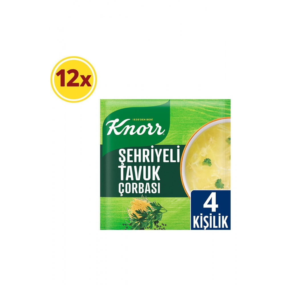 Şehriyeli Tavuk Çorbası 51 gr X 12 Adet