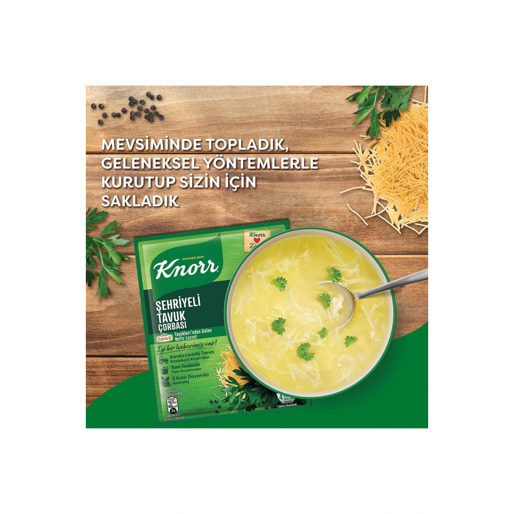 Şehriyeli Tavuk Çorbası 51 gr X 12 Adet