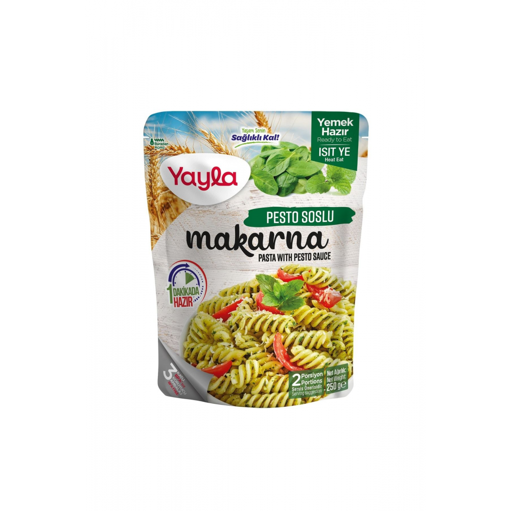 Yemek Hazır Pesto Soslu Makarna 250 Gr