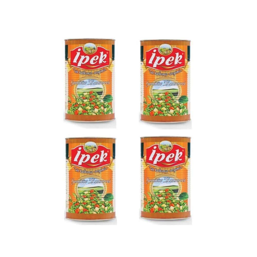 Garnitür Konservesi 4 KG x 4 Adet