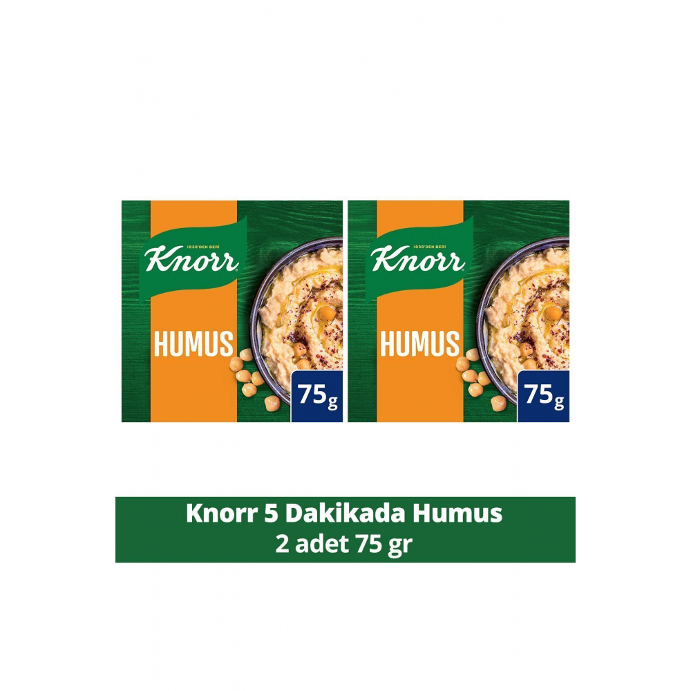 5 Dakikada Humus 75 gr X2 Adet