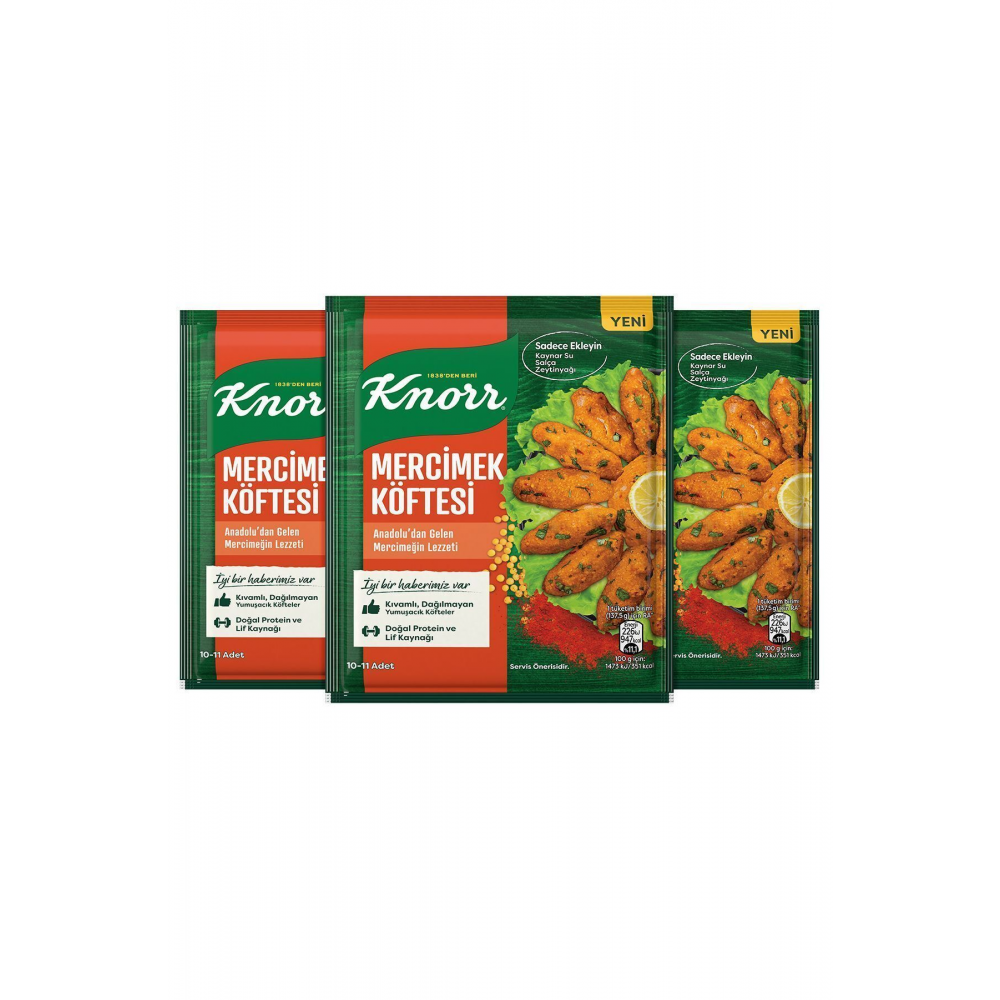 Mercimek Köftesi 100g X3