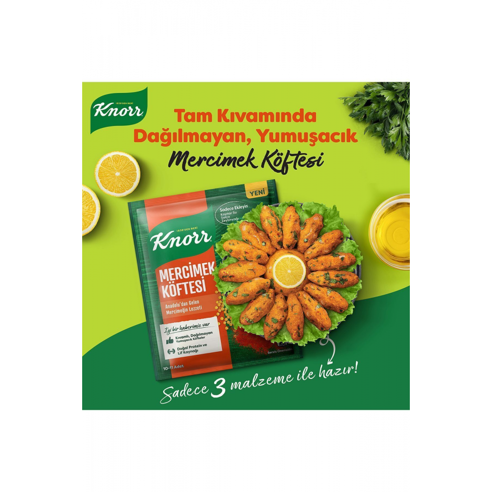 Mercimek Köftesi 100g X3