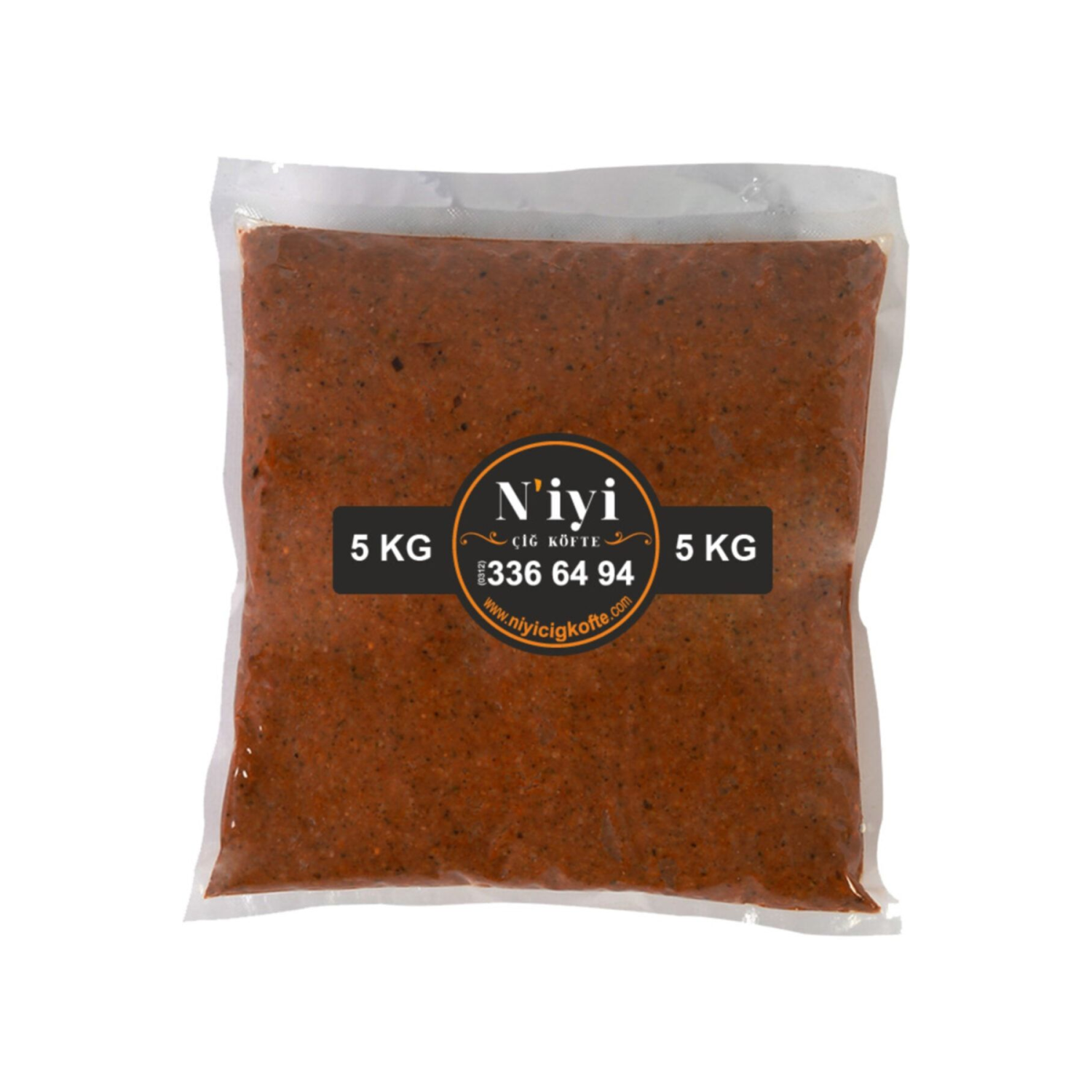 N'iyi 5 Kg Çiğ Köfte Vakumlu Paket