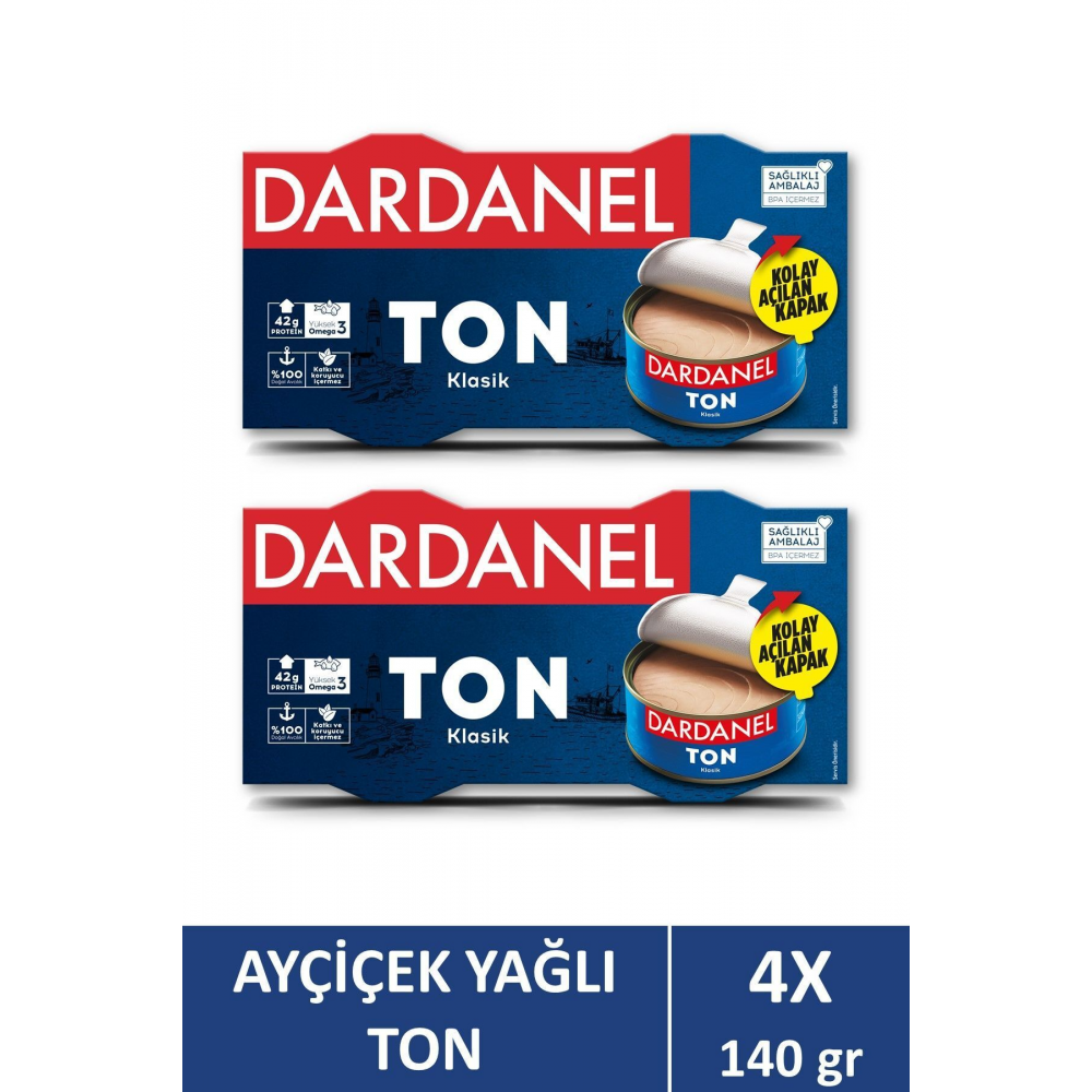 Ayçiçek Yağlı Ton Balığı 2x140 gr X 2 Adet