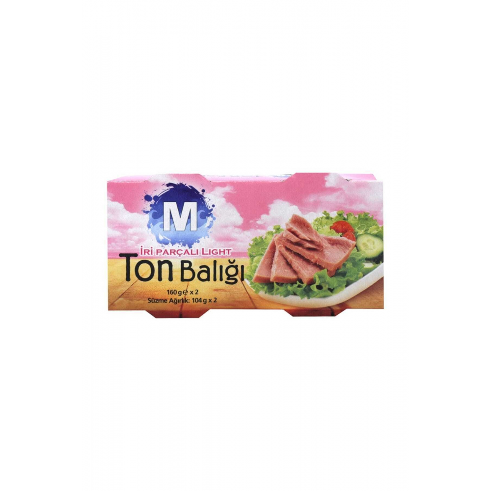 Iri Parçalı Light Ton Balığı 2x160 G