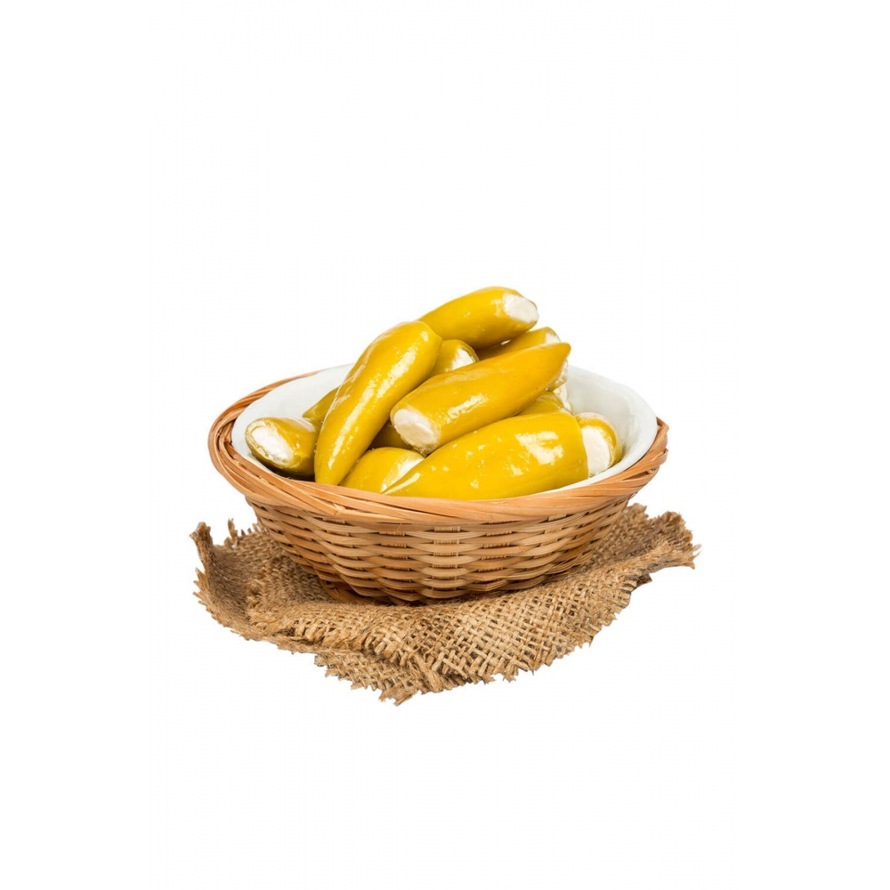 Peynir Dolgulu Balık Biber 290 gr Cam Kavanoz