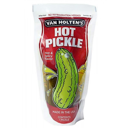 Van Holten's Hot Pickle Poşette Salatalık Turşusu Jumbo