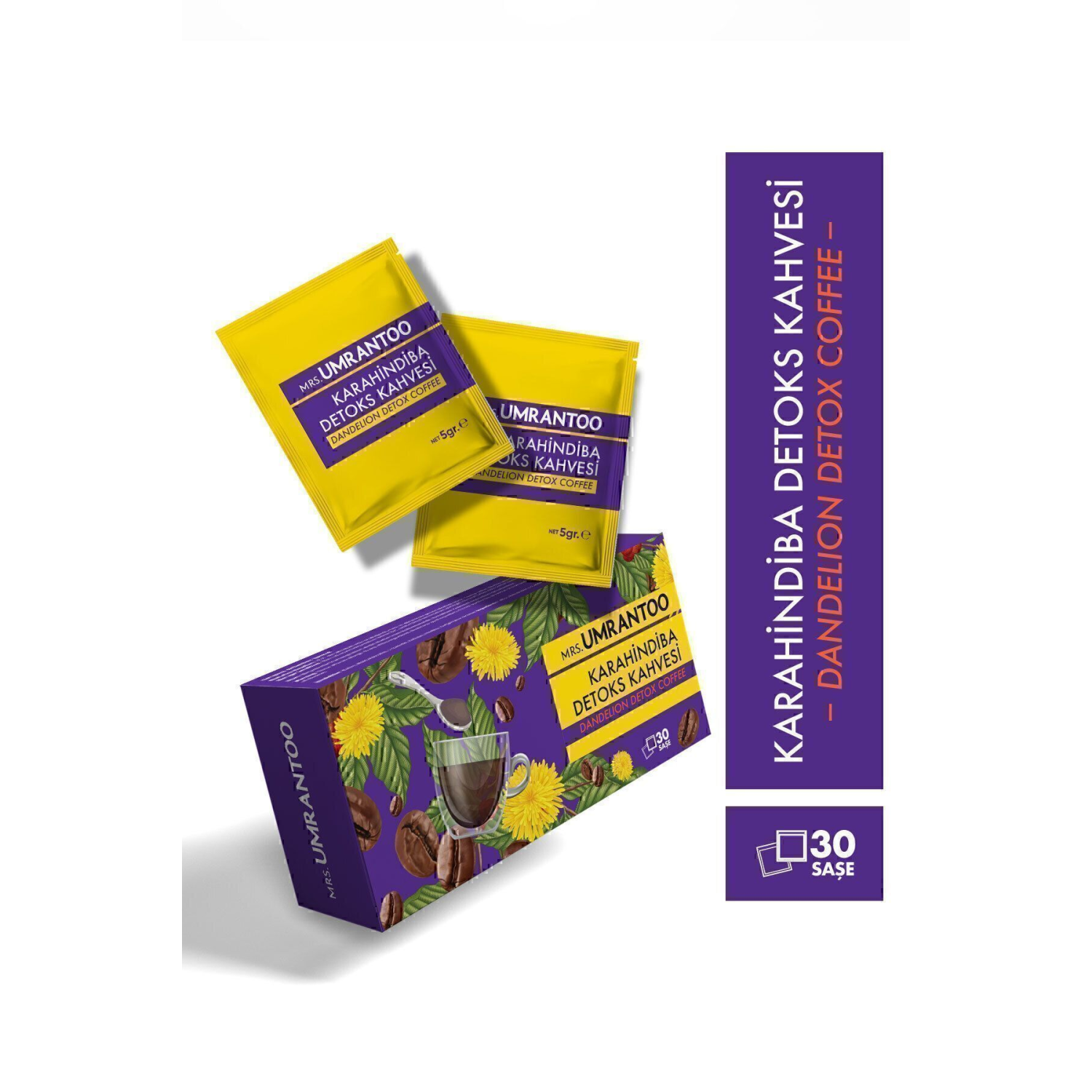 Karahindiba Detox Kahve 30 Saşe