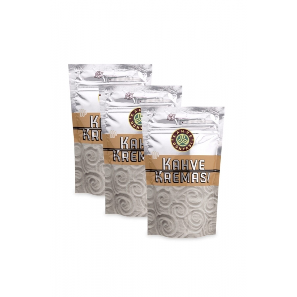 Kahve Kreması 100 Gr (3'lü Paket) 3 Paket 100gr Kahve Kreması