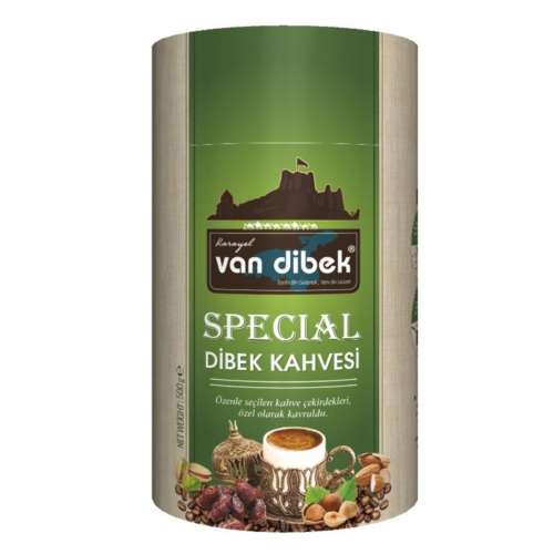 Van Dibek Special Kahve 500 Gr ( Fıstık, Fındık, Badem Ve Hurmalı)