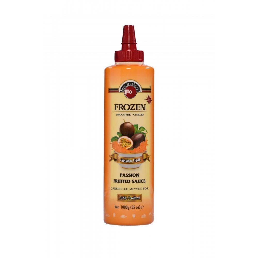 Çarkıfelek Meyve Püresi (Passion Fruit) (Frozen) 1000 gr