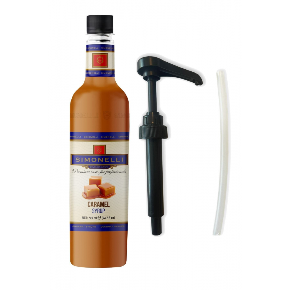 Kahve Şurubu| Karamel | 70 cl | + Pompa