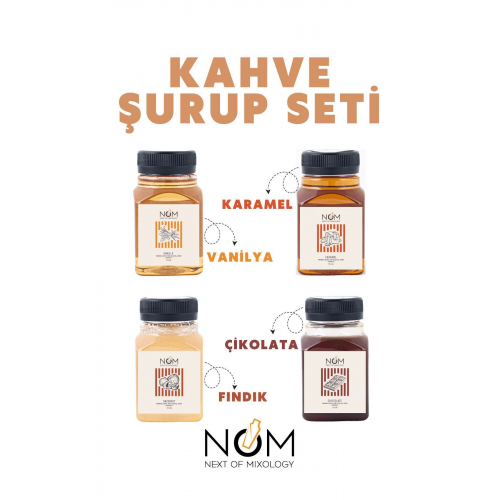Mixology  Kahve Şurup Seti 125 ml X 4