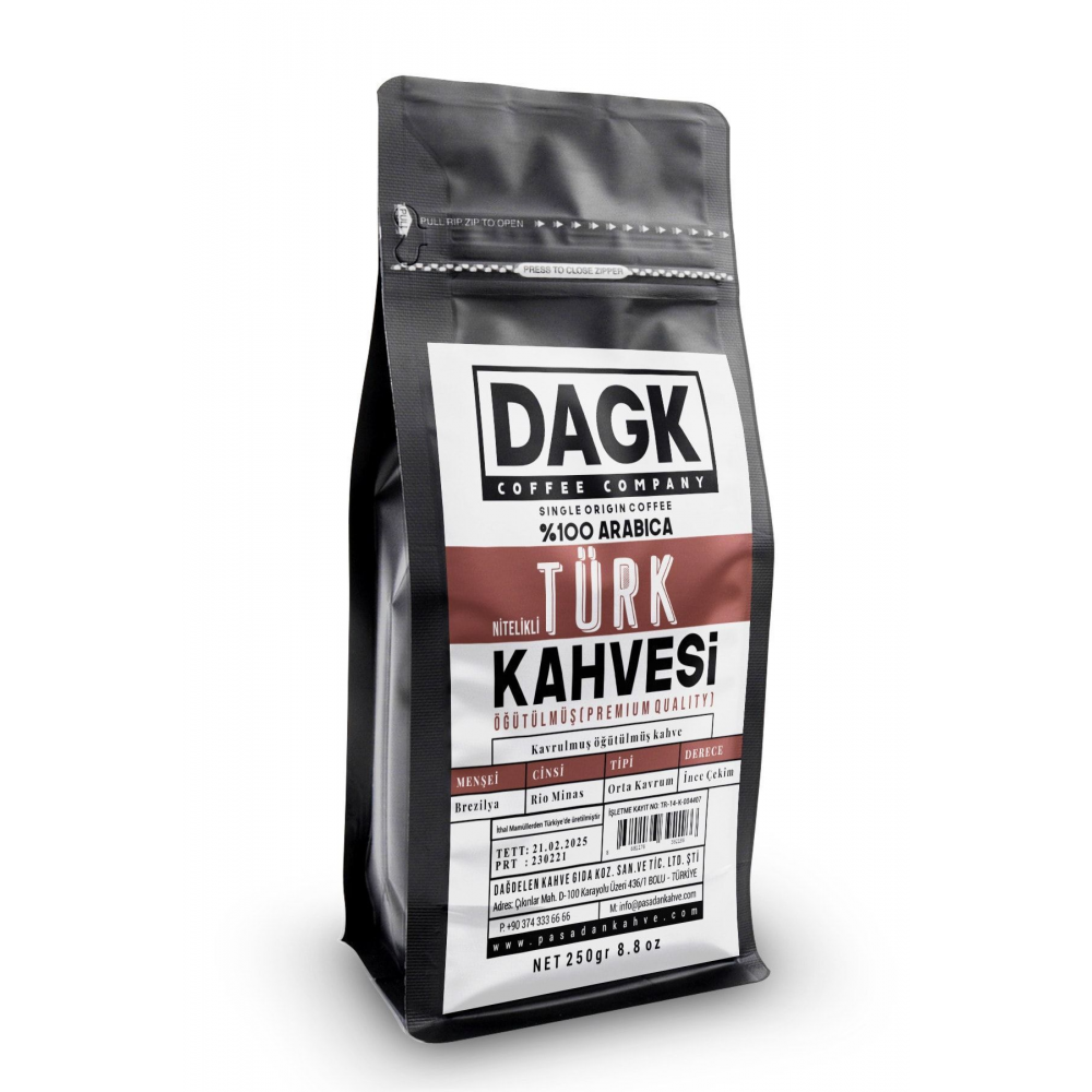 Türk Kahvesi 250 gr Nitelikli