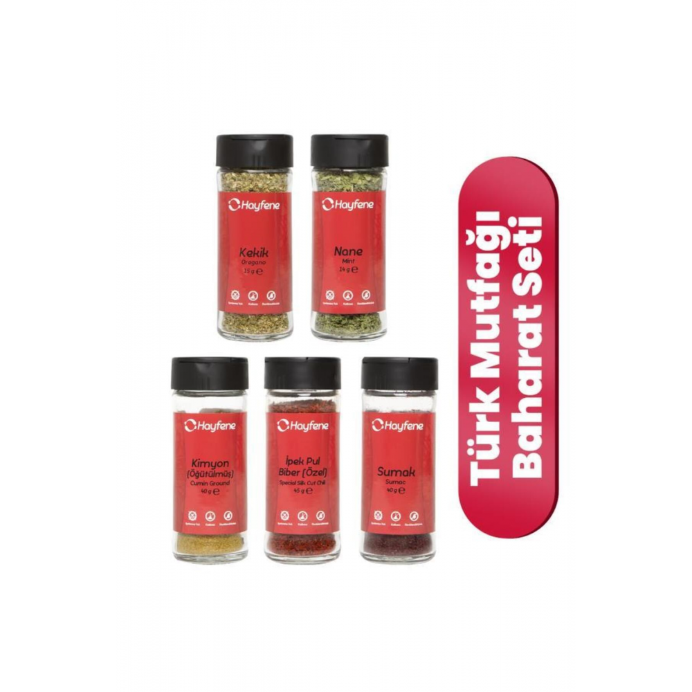 Türk Mutfağı Baharat Seti
