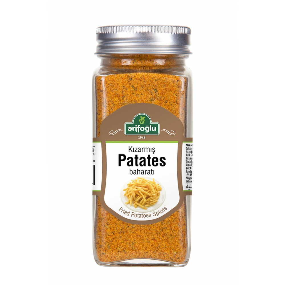 Kızarmış Patates Baharatı Cam Şişe 75gr