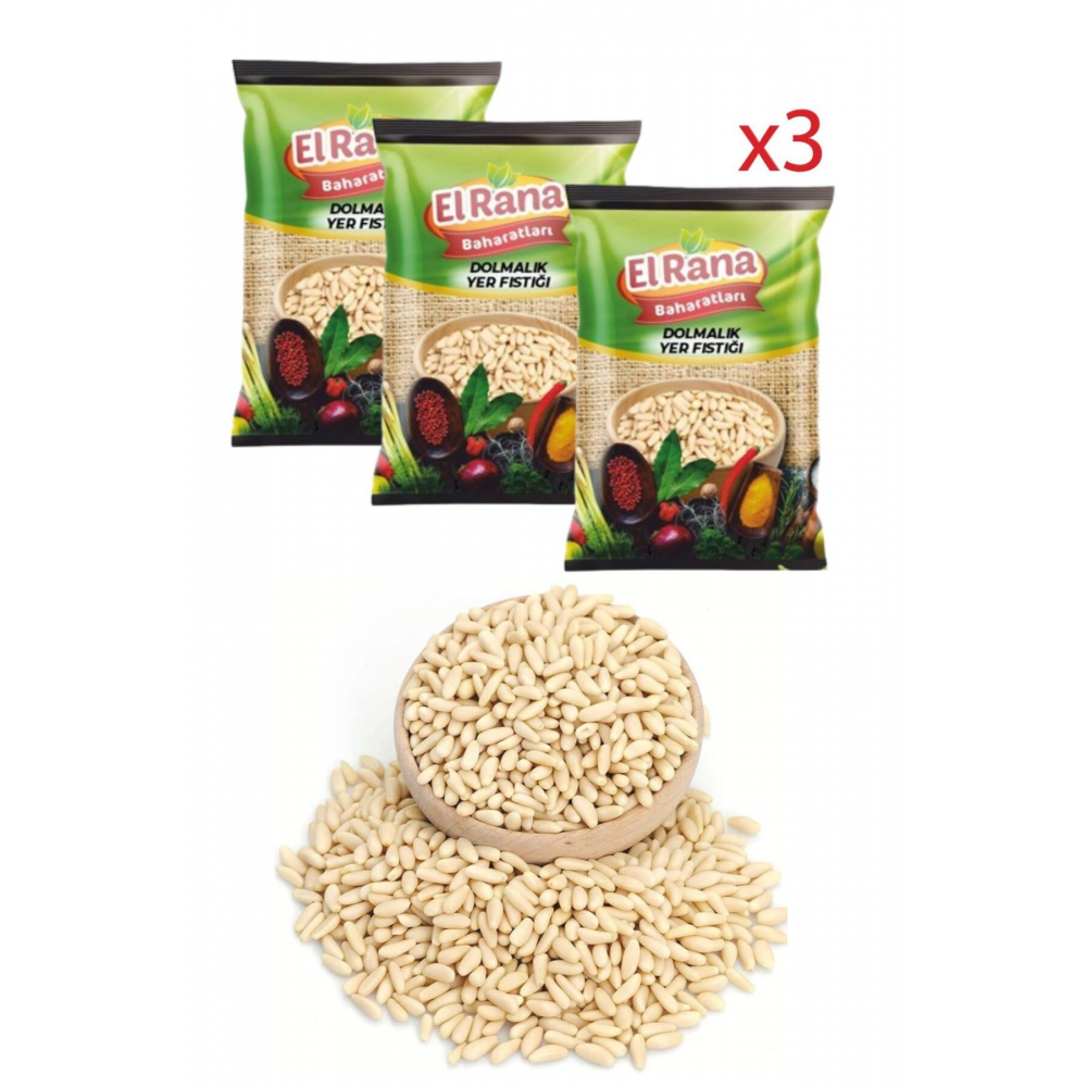 DOLMALIK YER FISTIĞI(40*40*40)120 GR NATUREL A KALİTE ÇAM FISTIĞI