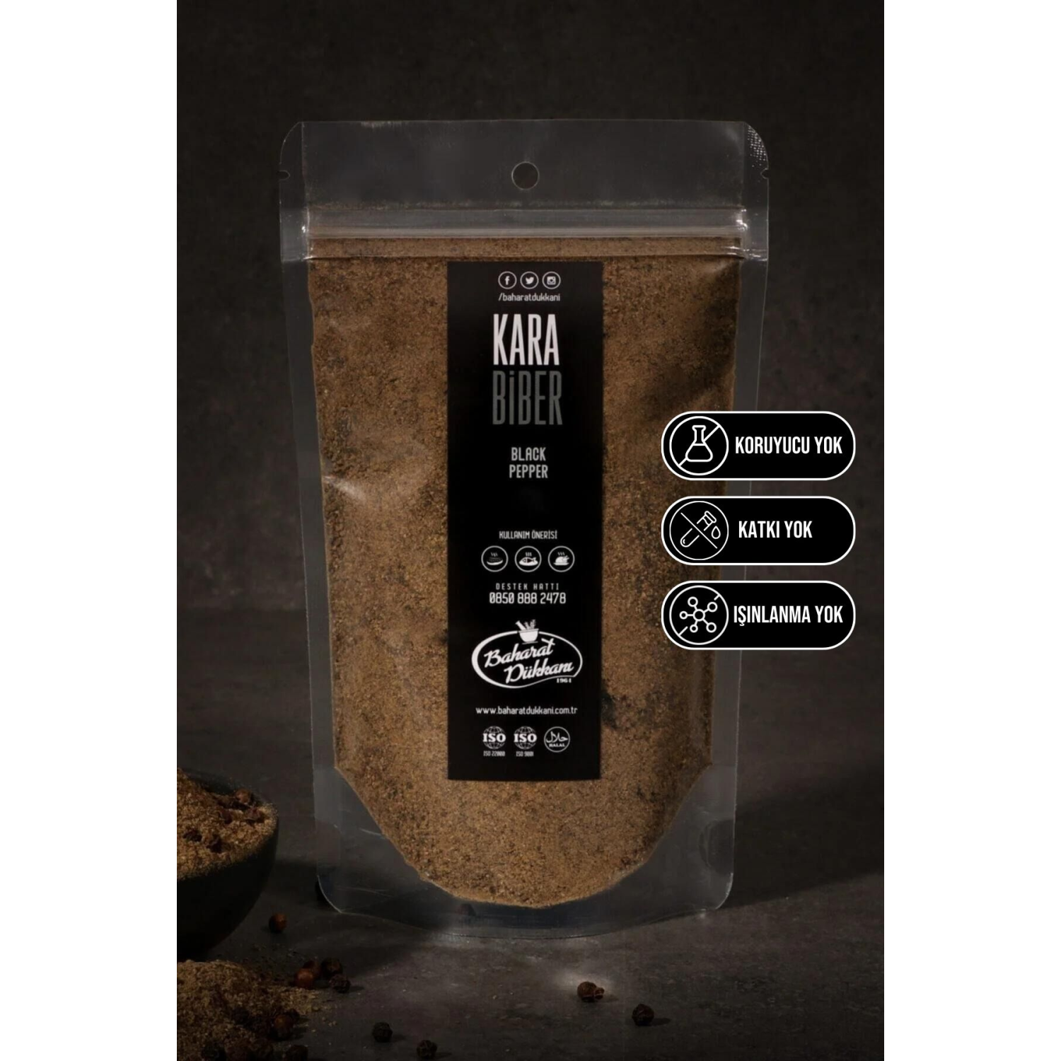 Karabiber (Öğütülmüş) 60gr