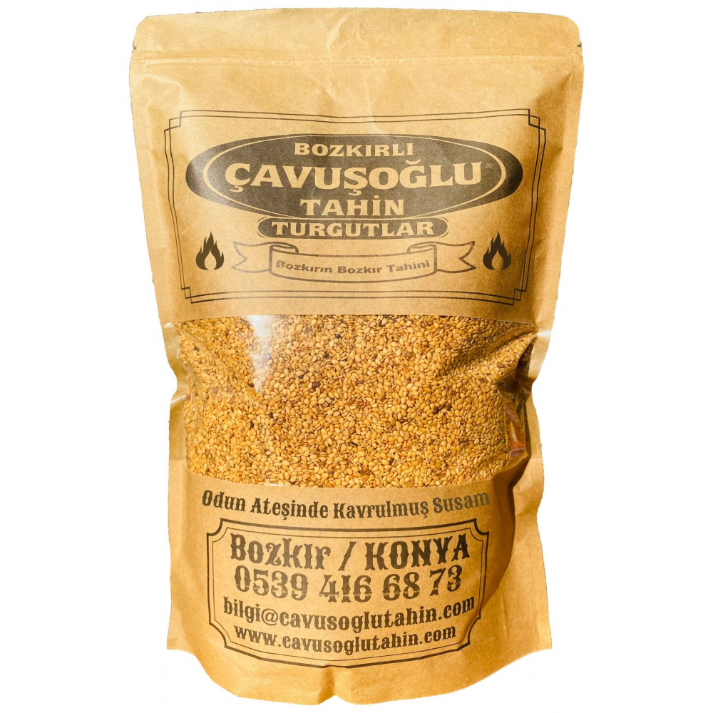 Odun Ateşinde Kavrulmuş Susam 1 Kg