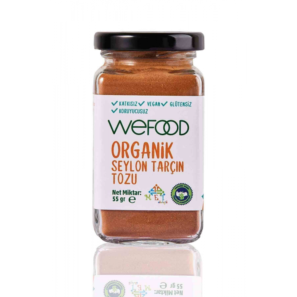 Organik Seylon Tarçın Tozu 55 gr