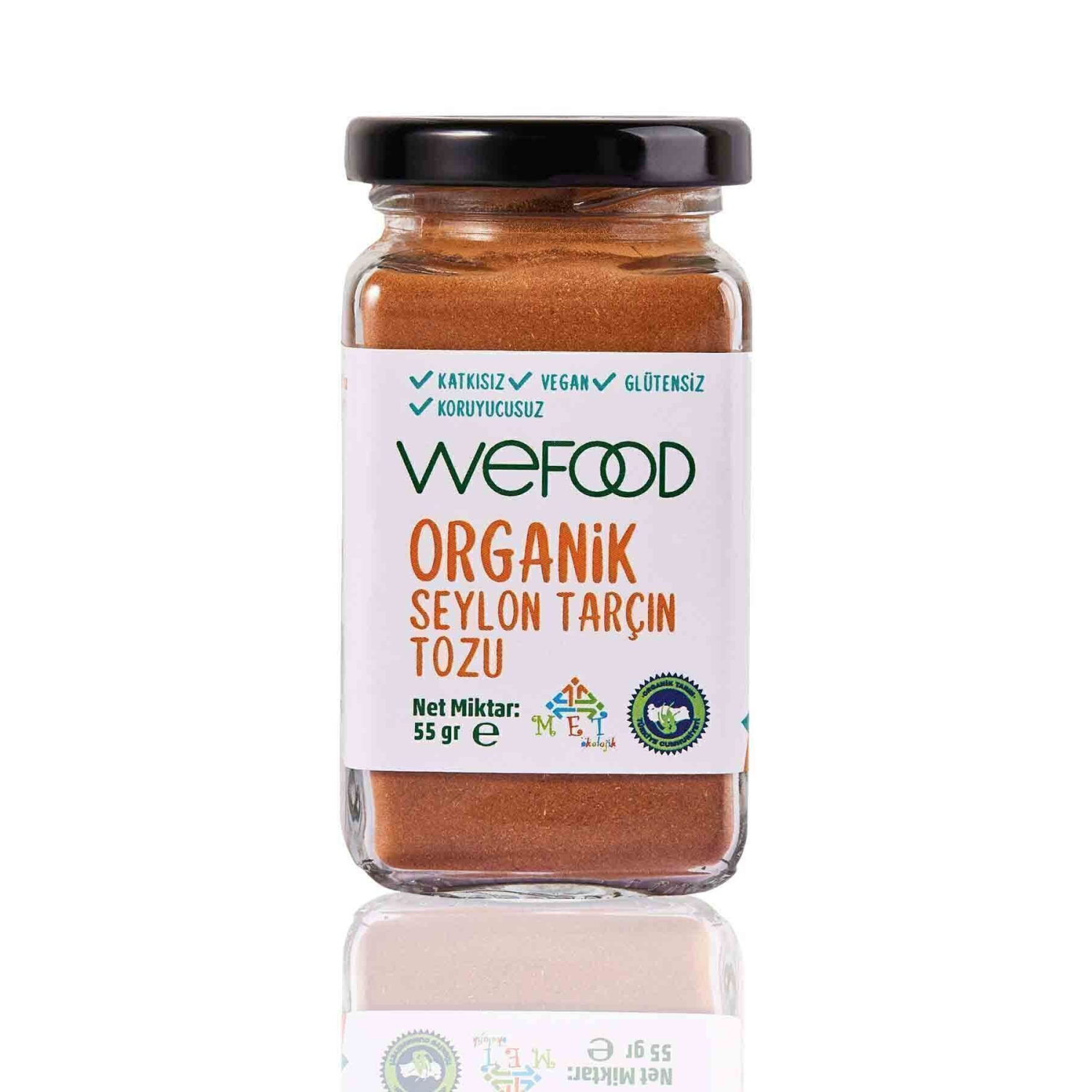 Organik Seylon Tarçın Tozu 55 gr