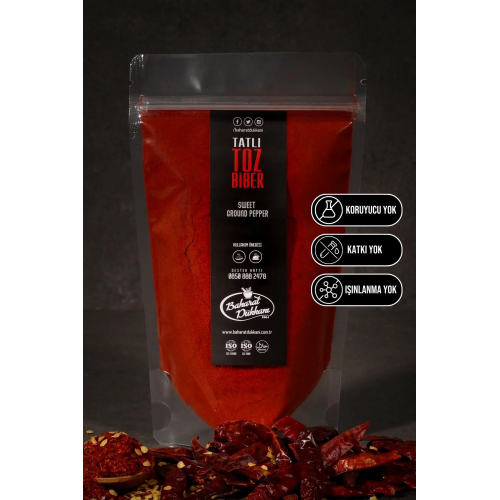 Tütsülenmiş Tatlı Toz Biber 60gr