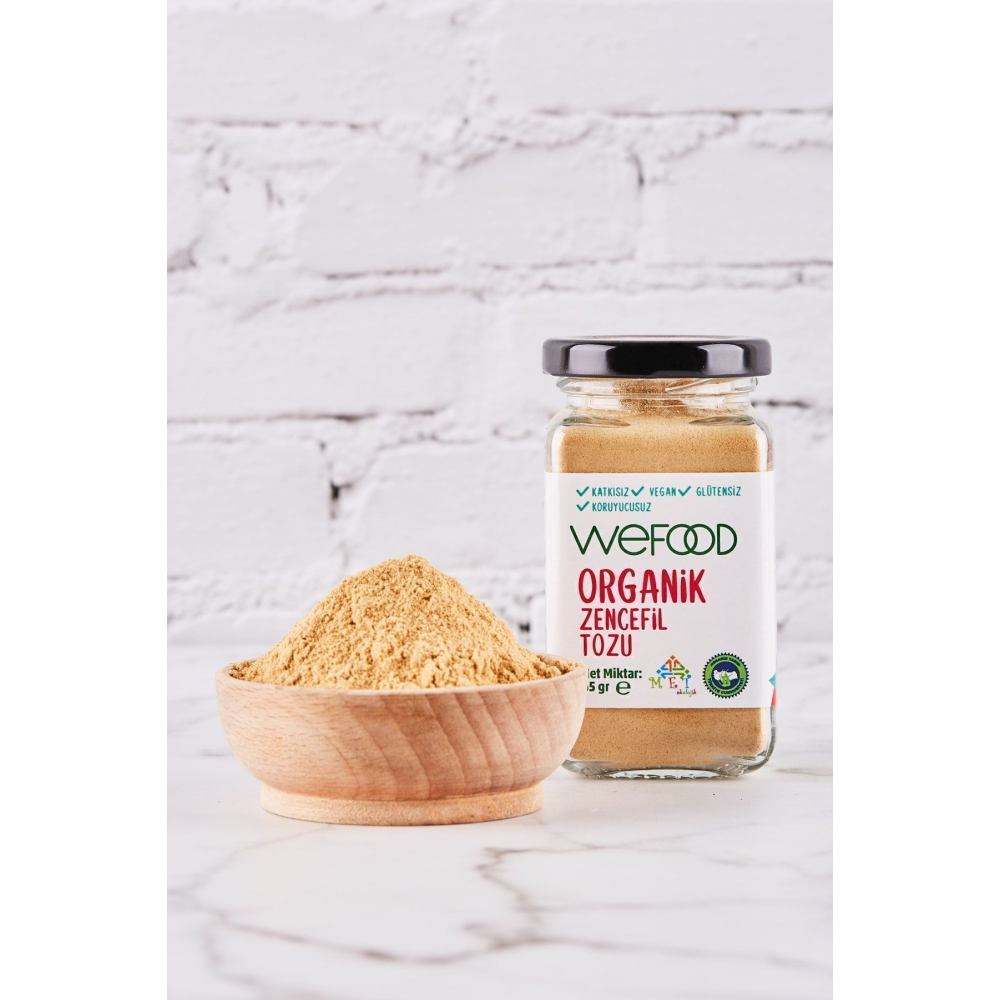 Organik Zencefil Tozu 65 gr