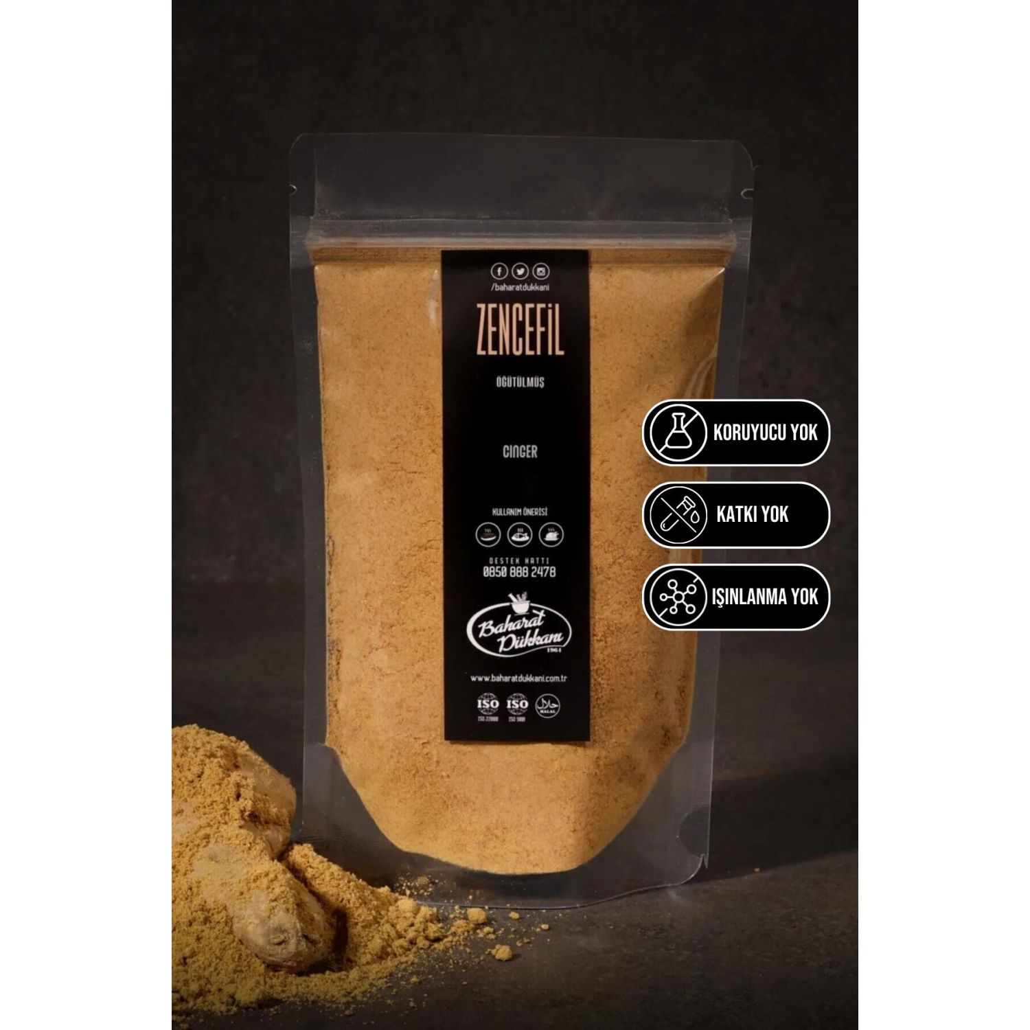 Zencefil (Öğütülmüş) 60gr