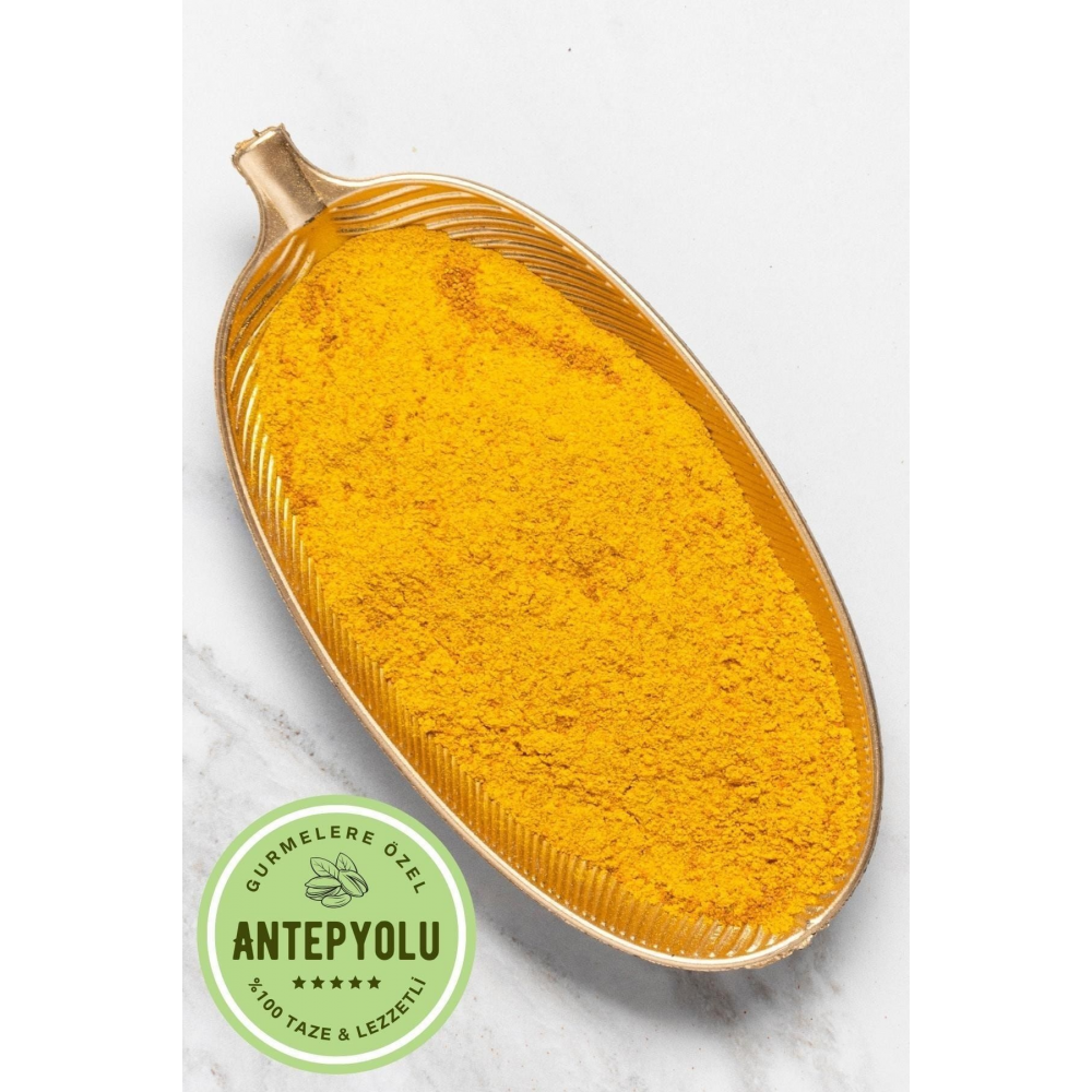 Deluxe Gurme Serisi Organik Taze Öğütülmüş Saf Zerdaçal Tozu Çekilmiş 1. Kalite Toz Zerdeçal 150 gr