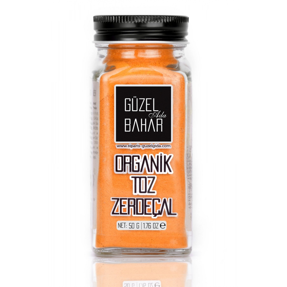 Organik Toz Zerdeçal 50 gr