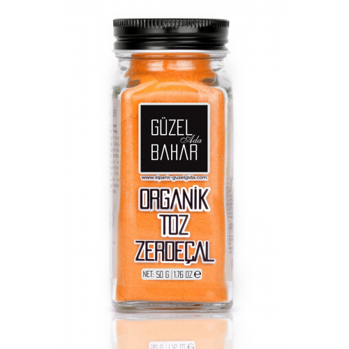 Organik Toz Zerdeçal 50 gr