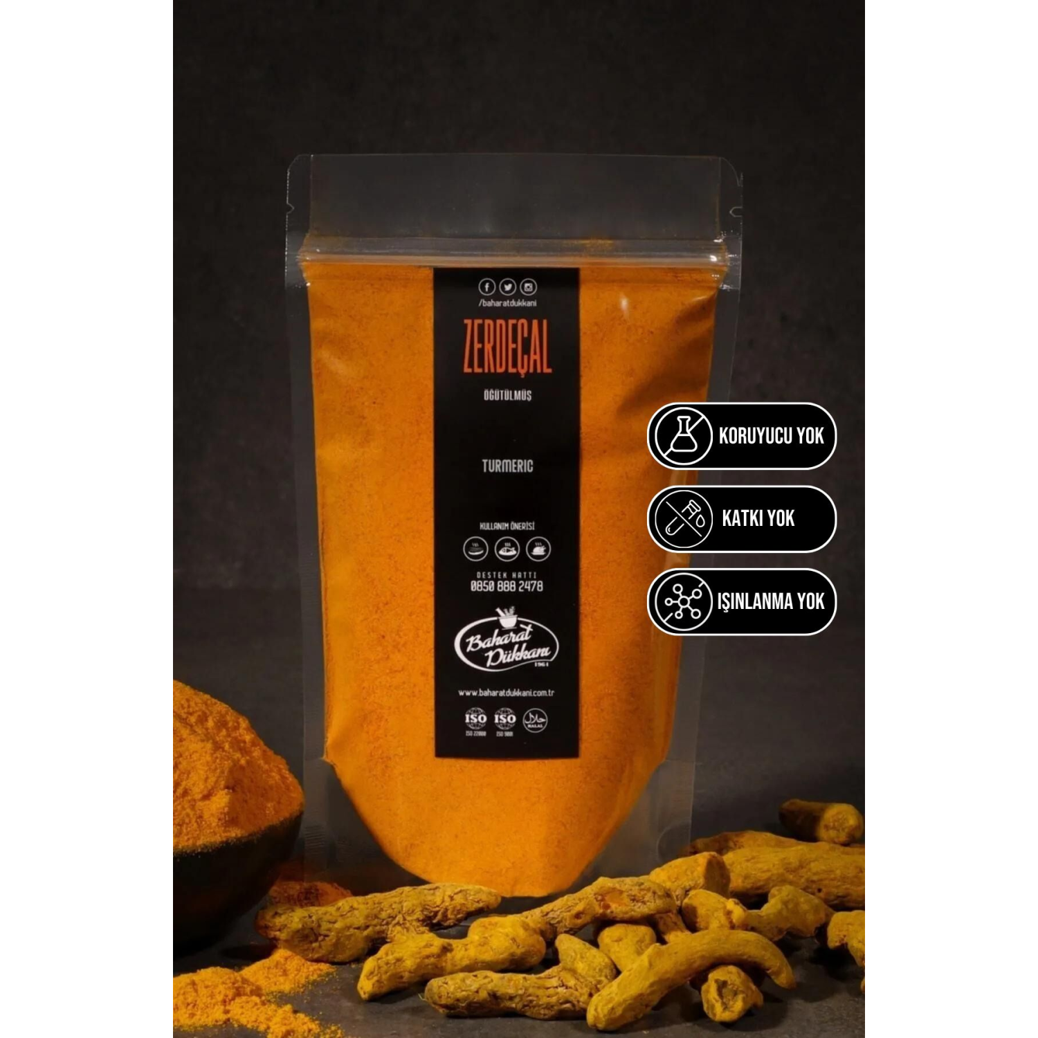 Zerdeçal (öğütülmüş) 60gr