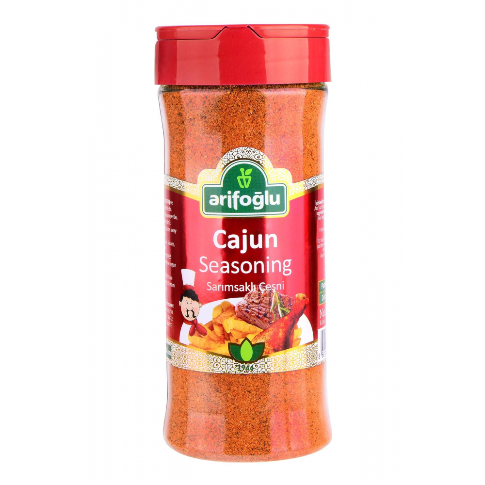 Cajun Seasoning Sarımsaklı Çeşni 230g (Pet)