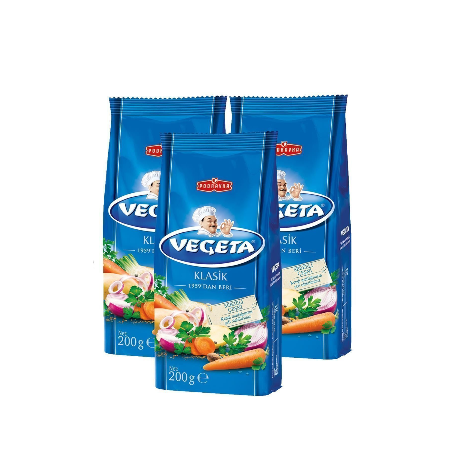 Klasik Çeşni 200 gr X 3