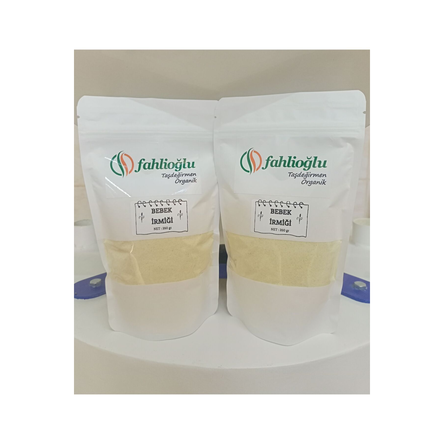 Katkısız Doğal Bebek İrmiği (2x350 gr) +6 Ay