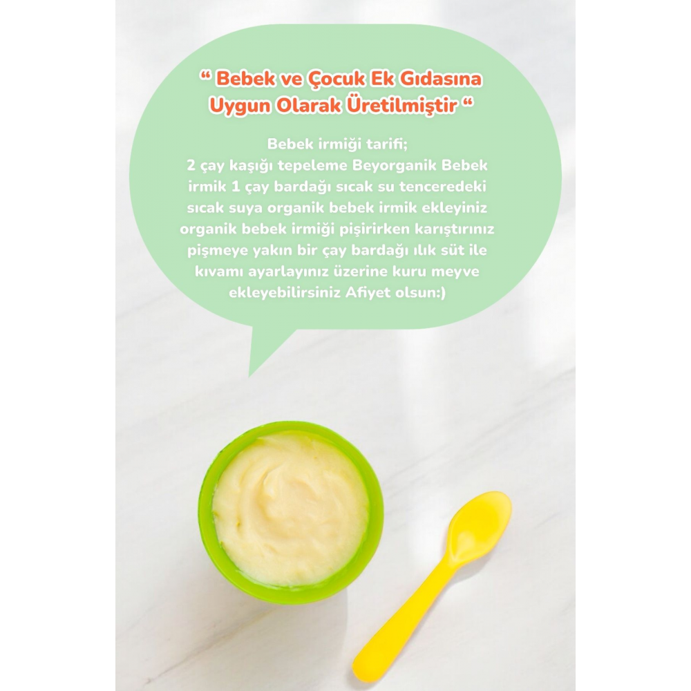 Organik Irmik Ruşeymli 350gr