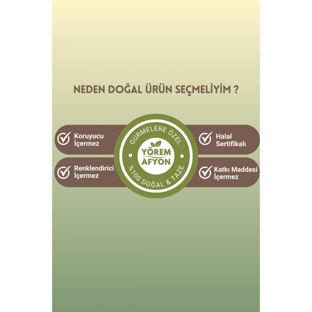 Yörem Afyon Meşhur Niğde Vegan Vitamin Deposu Barbunya | 500Gr.