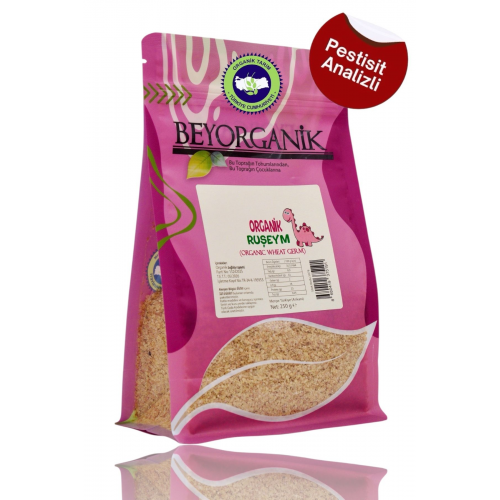 Organik Buğday Ruşeymi - Buğday Özü 250gr (PESTİSİT VE AFLATOKSİN ANALİZLİ)