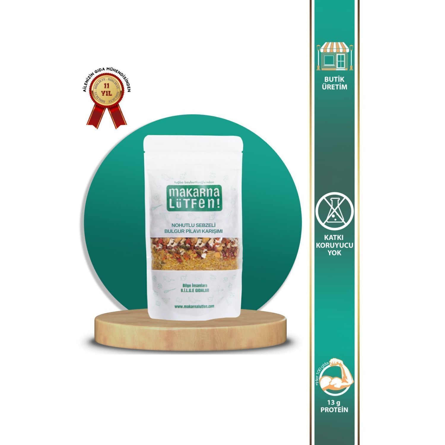 Nohutlu Sebzeli Bulgur Pilavı Karışımı (250 G)