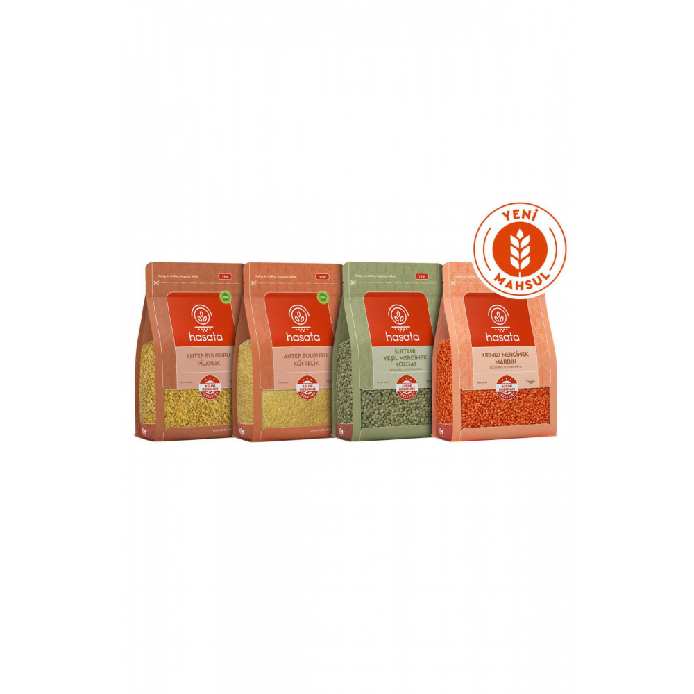 Antep Bulguru - Mercimek Paketi (4 kg)