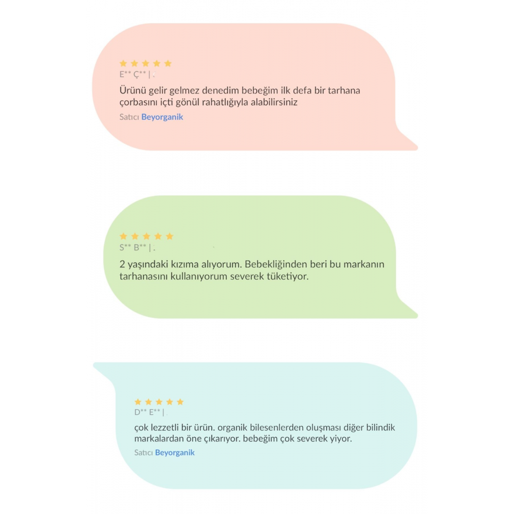 Organik Tarhana Bebek (BABY) 500gr