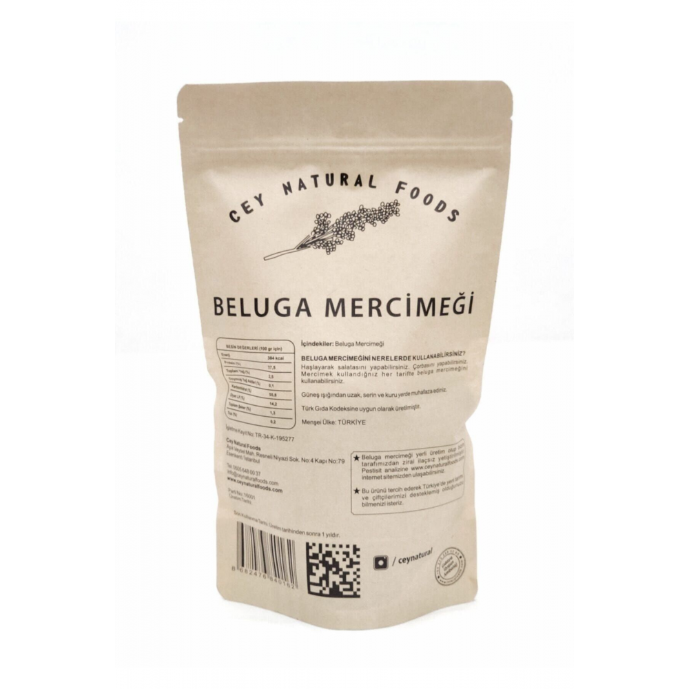 Beluga Mercimeği 500 gr
