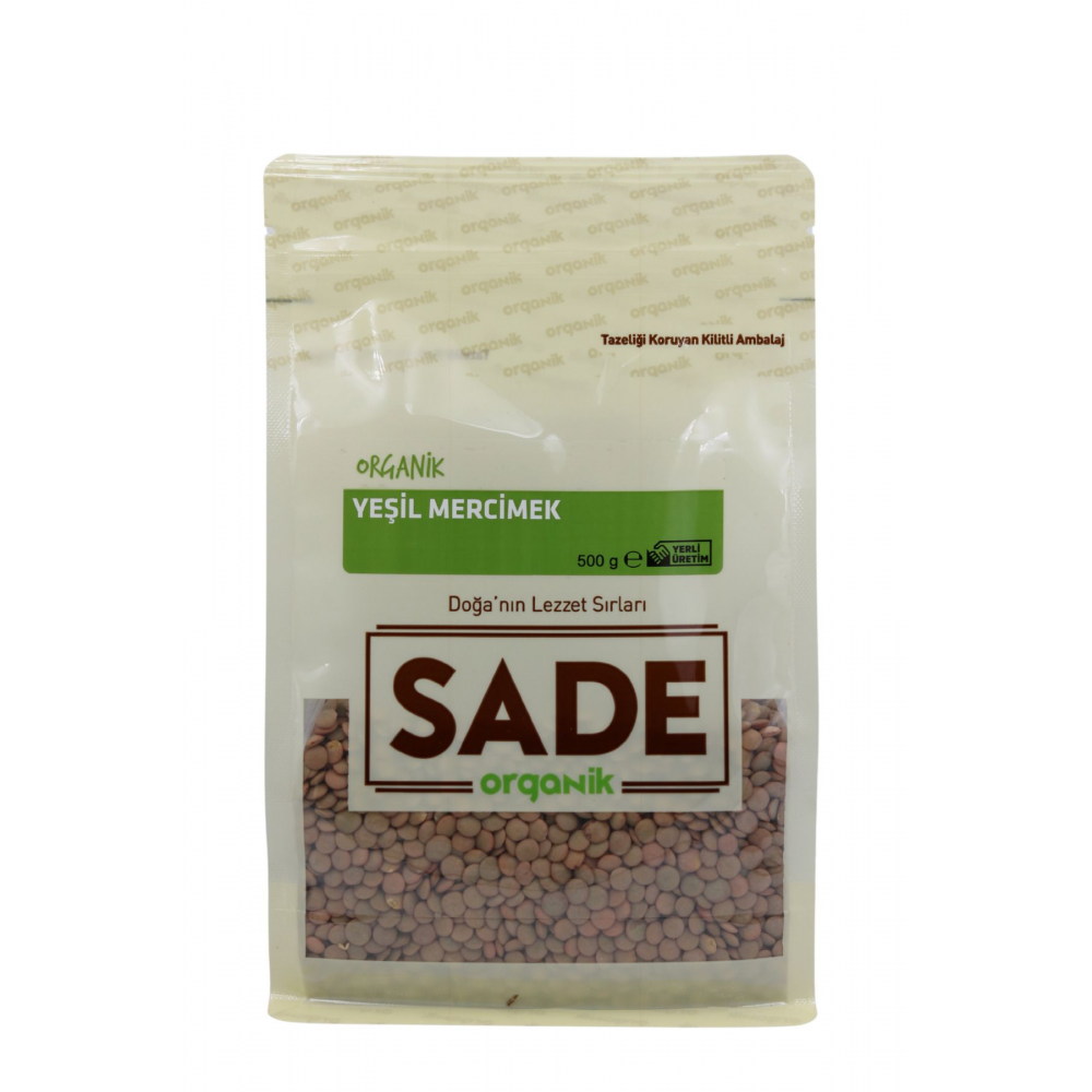 Yeşil Mercimek 500 Gr