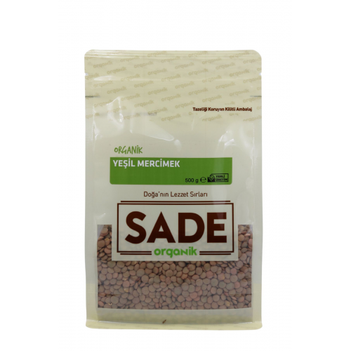 Yeşil Mercimek 500 Gr