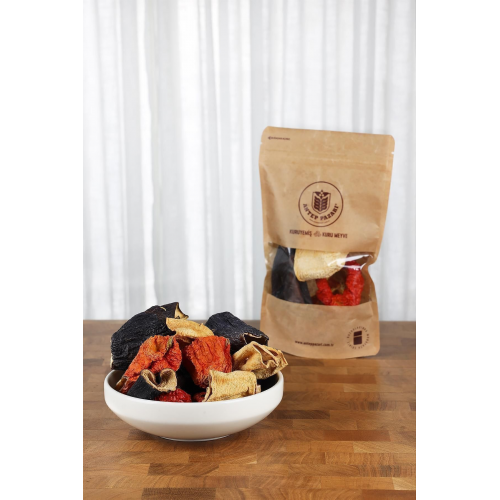 Karışık Dolmalık Kurutulmuş Kabak-patlıcan-tatlı Biber 1 Paket (23-25 Adet)