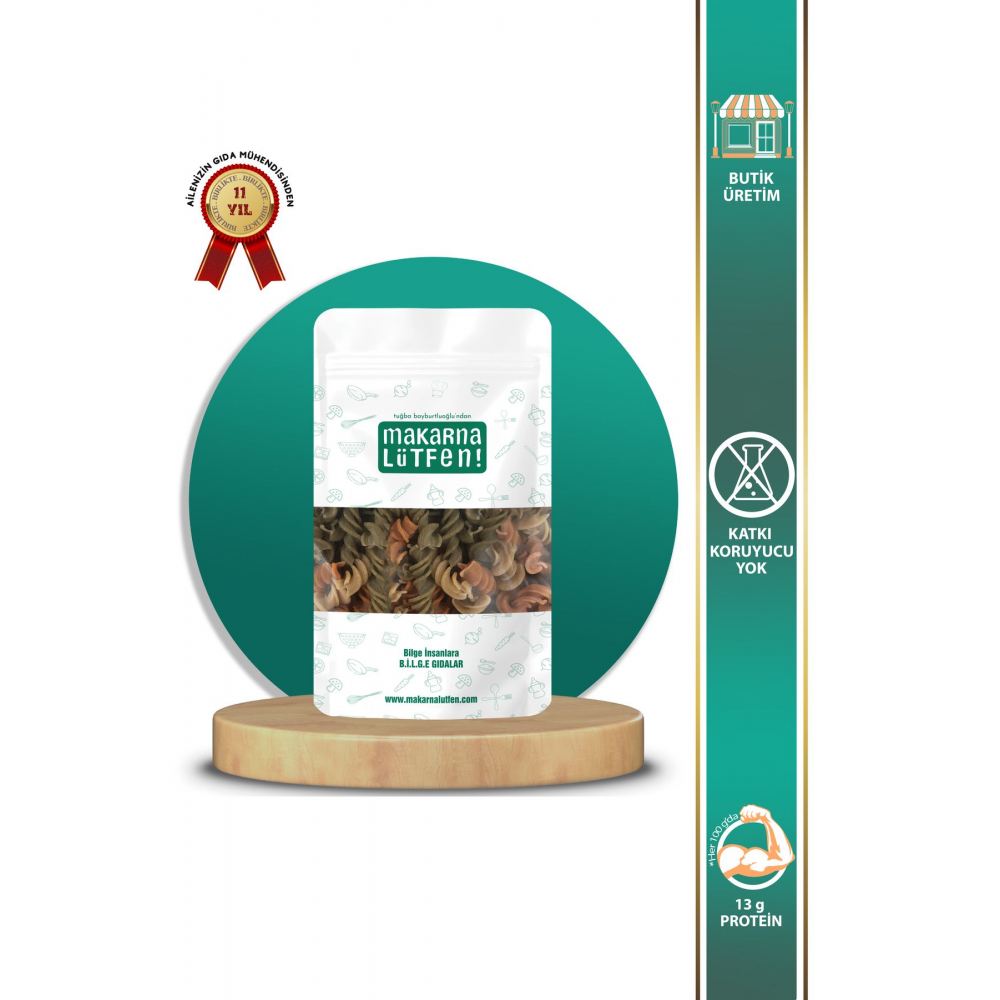 Karışık Sebzeli Makarna (%35 Sebze-200 g)