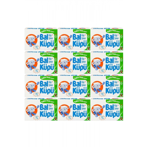 1kg Küp Şeker -12 Adet